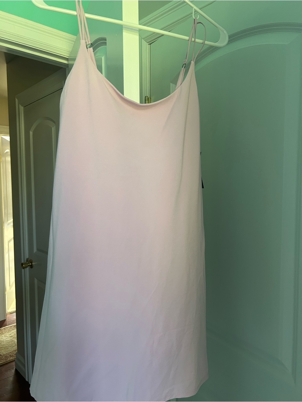 Abercrombie & Fitch Pale Pink Mini Slip Dress